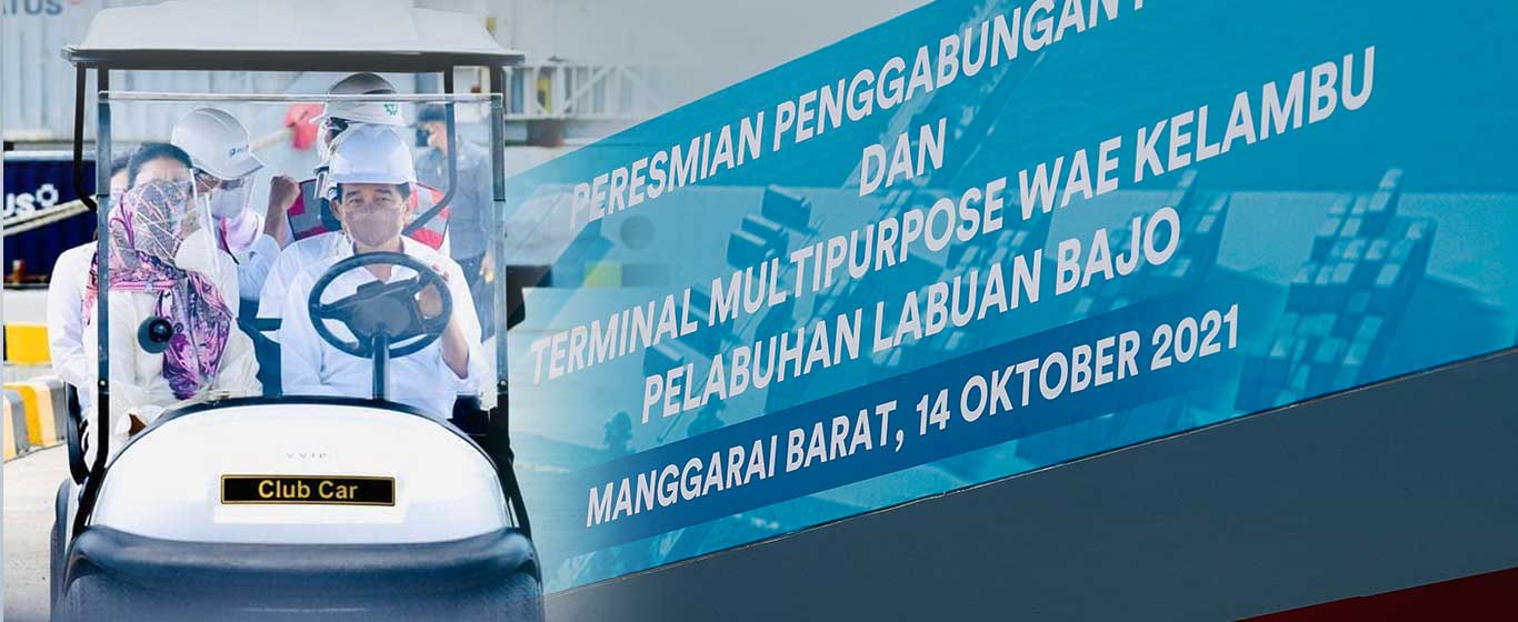 Peresmian Penggabungan PT.Pelindo & Terminal Wae Kelambu 2021